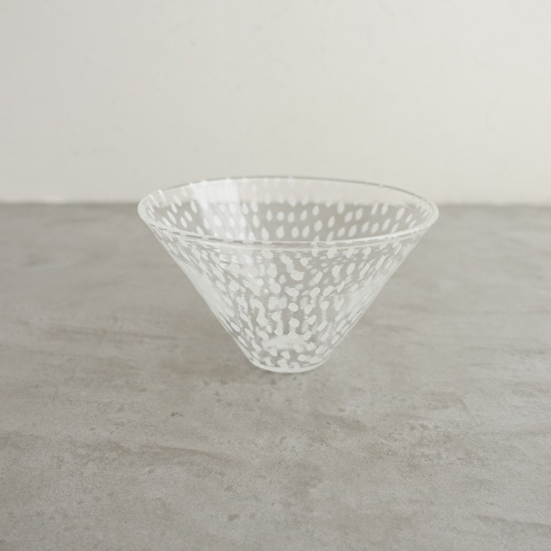美品】辻和美 tsuji kazumi ホリホリ三角鉢 12.4cm (wa85-2608-54