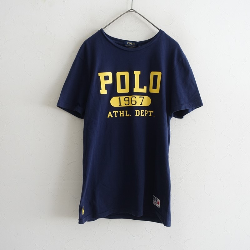 �ڥ�󥺡ۥݥ����ե������ Polo Ralph Lauren �ӥå������ץ���T�����/custom slim fit  M 175/96A (2-2608-498)��52I62��