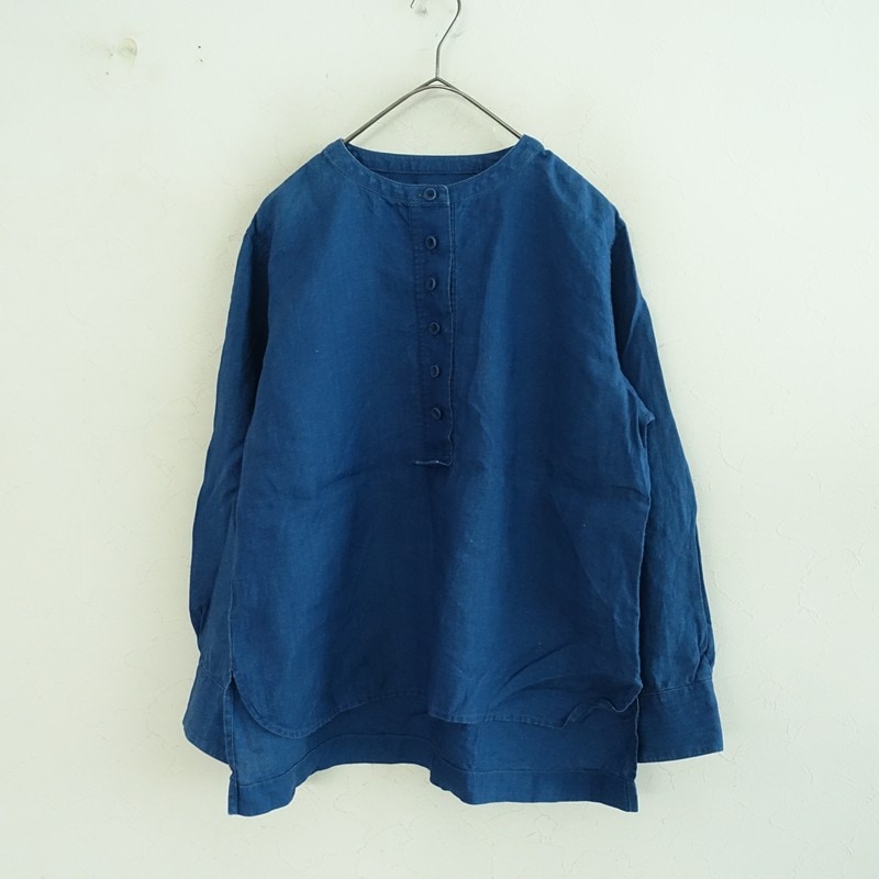 �����1.9���ۥ��ȥꥨ�ʥ륻 atelier naruse linen indigo smock �֥饦��  F (1-2608-627)��92I62��