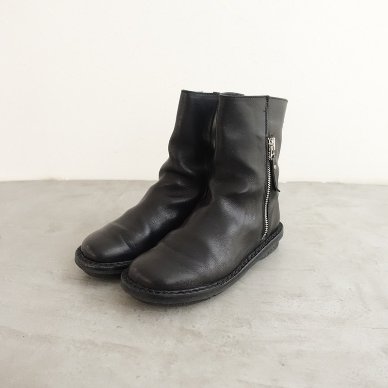 �����9.5���ۥȥ�åڥ� trippen Deer f black �쥶���֡��� 37/24  37 (sh10-2608-122)��03I62��