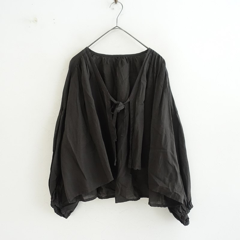 2025AW✨ネストローブ　シアーコットンリネンケープブラウス　美品 清水みさとさん別注/2025AW/定価2.6万】ネストローブ nest Robe シアー