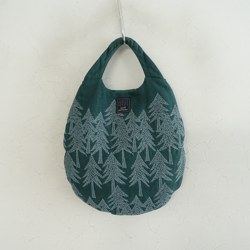 ミナペルホネン mina perhonen leaf egg bag エッグバッグ (ba7-2510