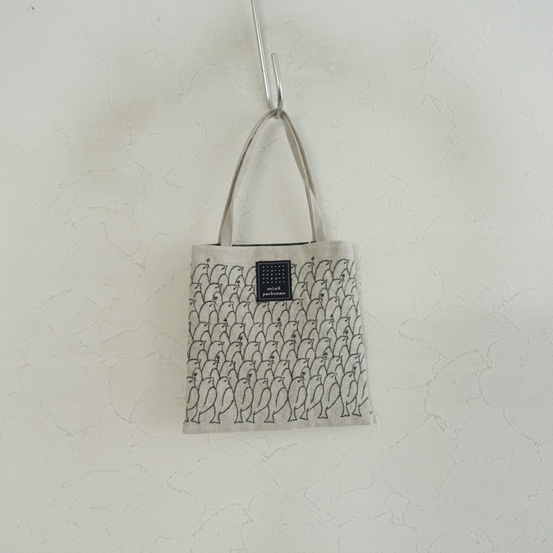 未使用/2023SS】ミナペルホネン mina perhonen tambourine toast bag