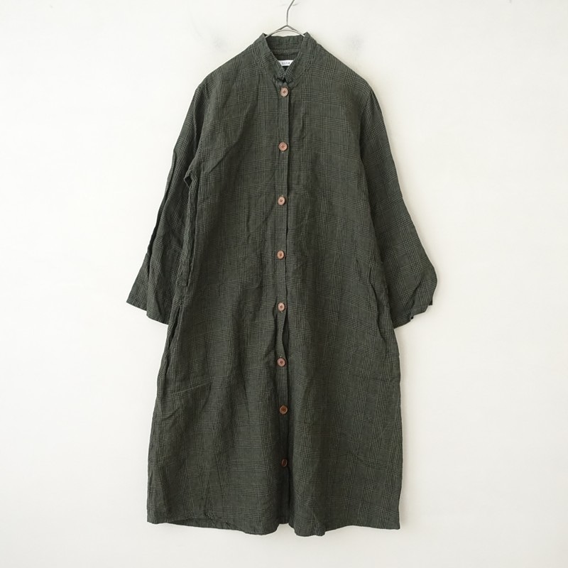 えみおわす カレンシャツ M (1-2608-334)【71I62】 /ナチュラル服古着