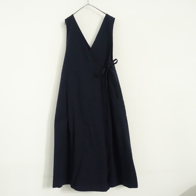 2025SS/定価2.2万】かぐれ kagure コットンヘンプノースリーブラップ