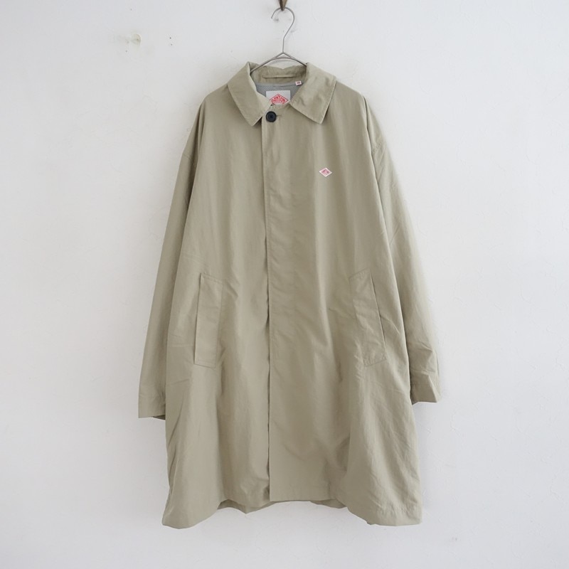 ������/���3���ۥ���ȥ� DANTON Nylon Tusser Balmacaan Coat  38 (mjk25-2609-464)��61J62��