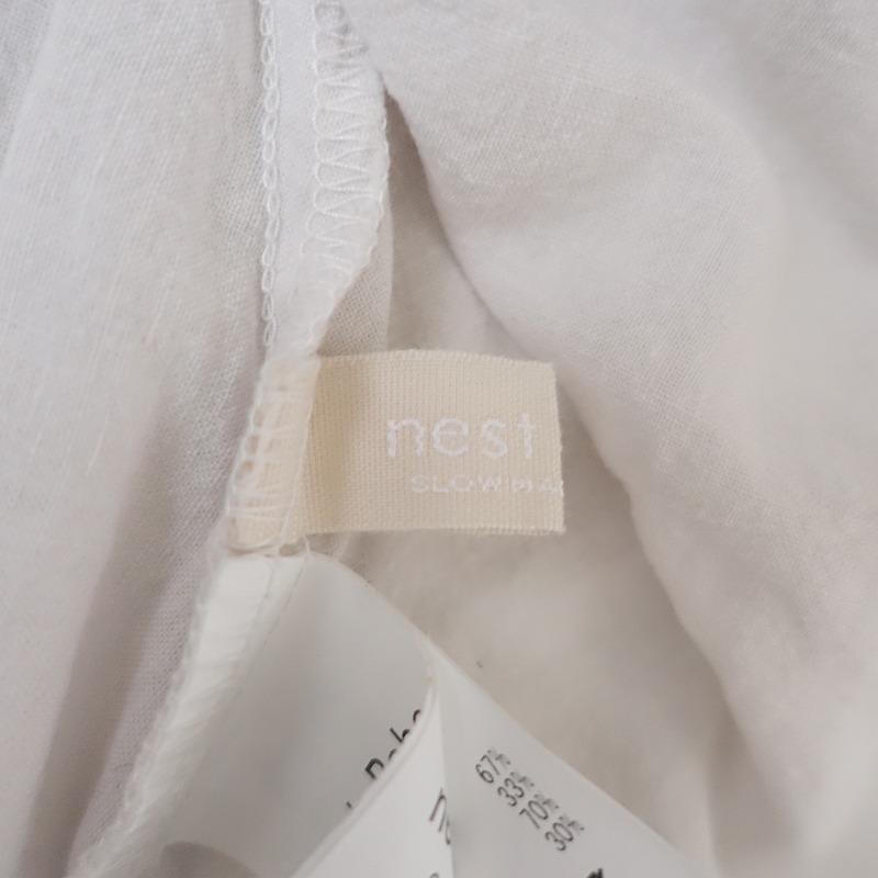 2024ۥͥȥ åץ nest Robe UpcycleLino Ṿե顼֥饦  F (4-2508-69)82I52