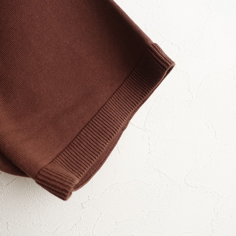 �ڥ��/���3.3���ۥ����ȥ� ATON NATURAL DYE HALF SLEEVE SWEATER ȾµT�����  6 (1-2511-16)��10L52��