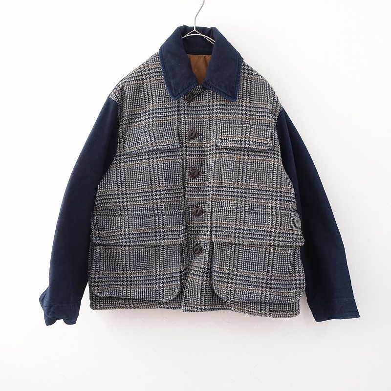 定価9.5万】45アールピーエム R45RPM コットンツイードの908 コンビ