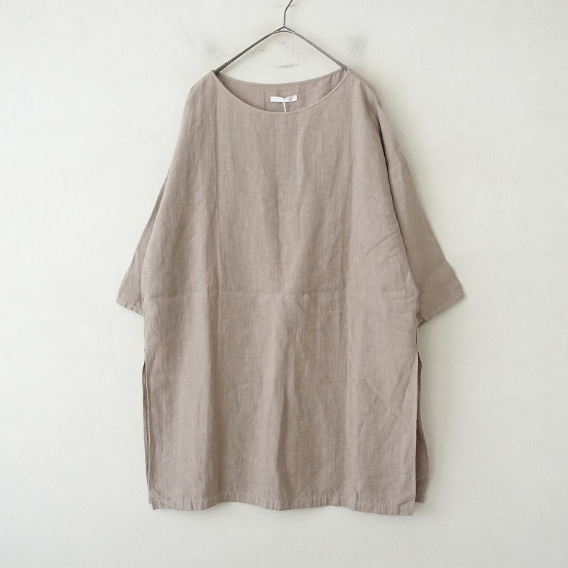 /2.0ۥ२ evam eva vie linen tunic  M (4-2508-68)82I52