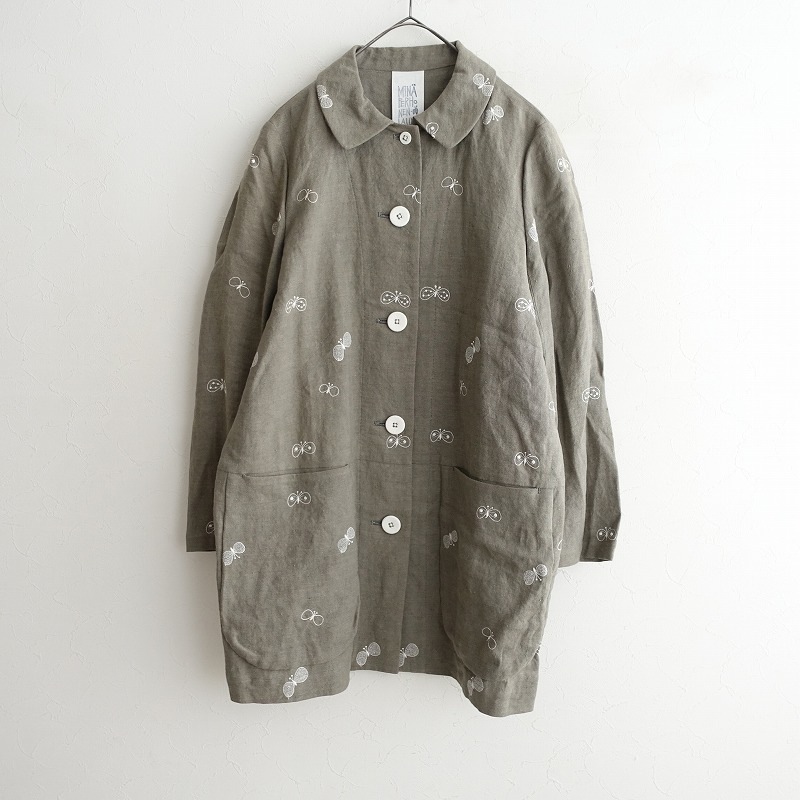 �ߥʥڥ�ۥͥ���ɥ꡼ mina perhonen laundry choucho �ɤ��夦��ͥ�饤�ȥ�����  38 (jk1-2509-301)��21J52��