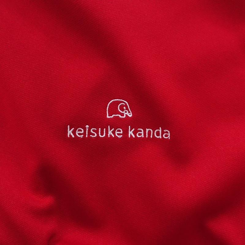 希少 ミナペルホネン keisuke kanda 手縫いジャージ L 美品 美品/定価5.2万】ケイスケカンダ keisuke kanda×ミナペルホネン