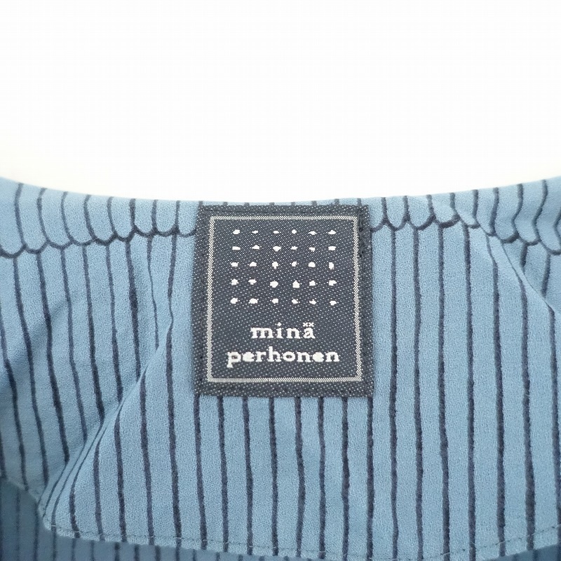 �ߥʥڥ�ۥͥ� mina perhonen misty line ������֥���7ʬµ�ץ��ȥɥ쥹  36 (k33-2507-168)��40H52��