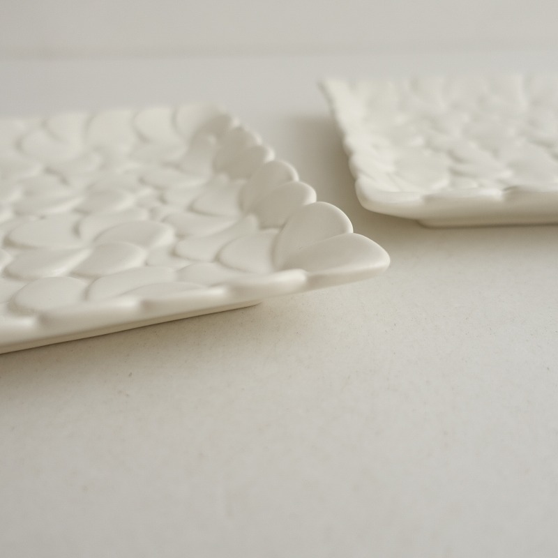 ʡۥ󥬥饱ߥå JENGGALA KERAMIK FRANGIPANI DISH ץ졼18cm3祻å   (wa84-2508-76)01I52