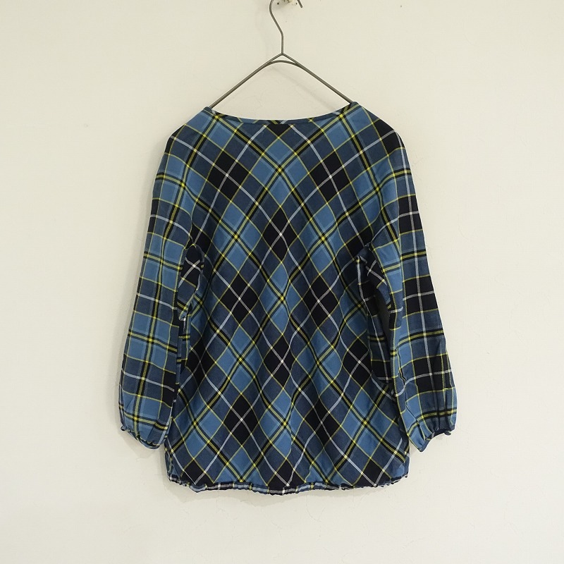 �ߥʥڥ�ۥͥ� mina perhonen tartan ����������å�Ĺµ�֥饦��  - (1-2506-294)��01G52��