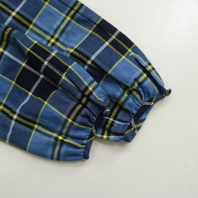 �ߥʥڥ�ۥͥ� mina perhonen tartan ����������å�Ĺµ�֥饦��  - (1-2506-294)��01G52��