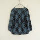 �ߥʥڥ�ۥͥ� mina perhonen tartan ����������å�Ĺµ�֥饦��  - (1-2506-294)��01G52��