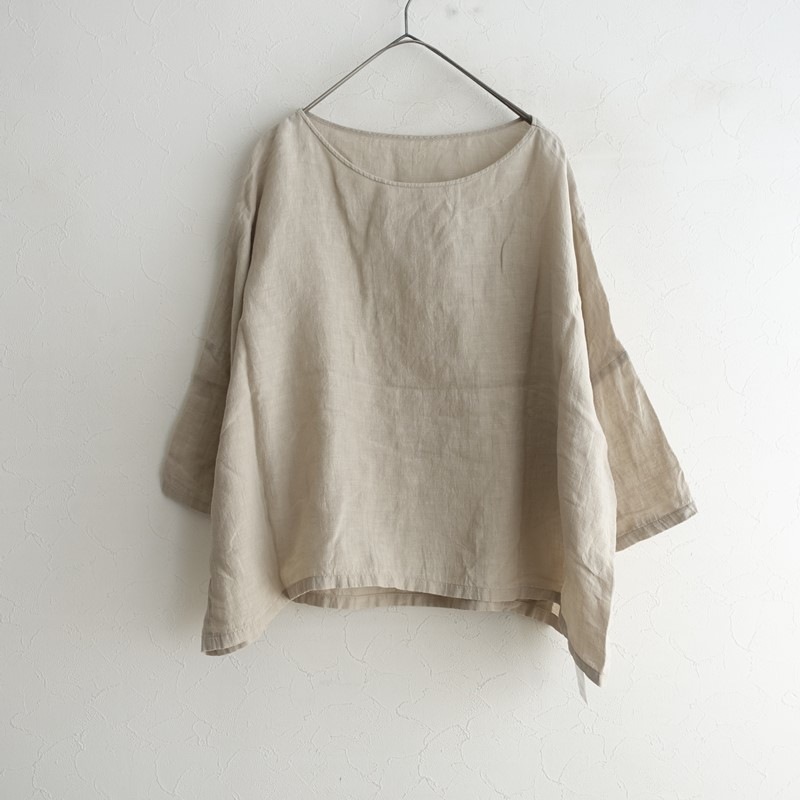 2024/定価2万】エヴァムエヴァ evam eva linen pullover リネン