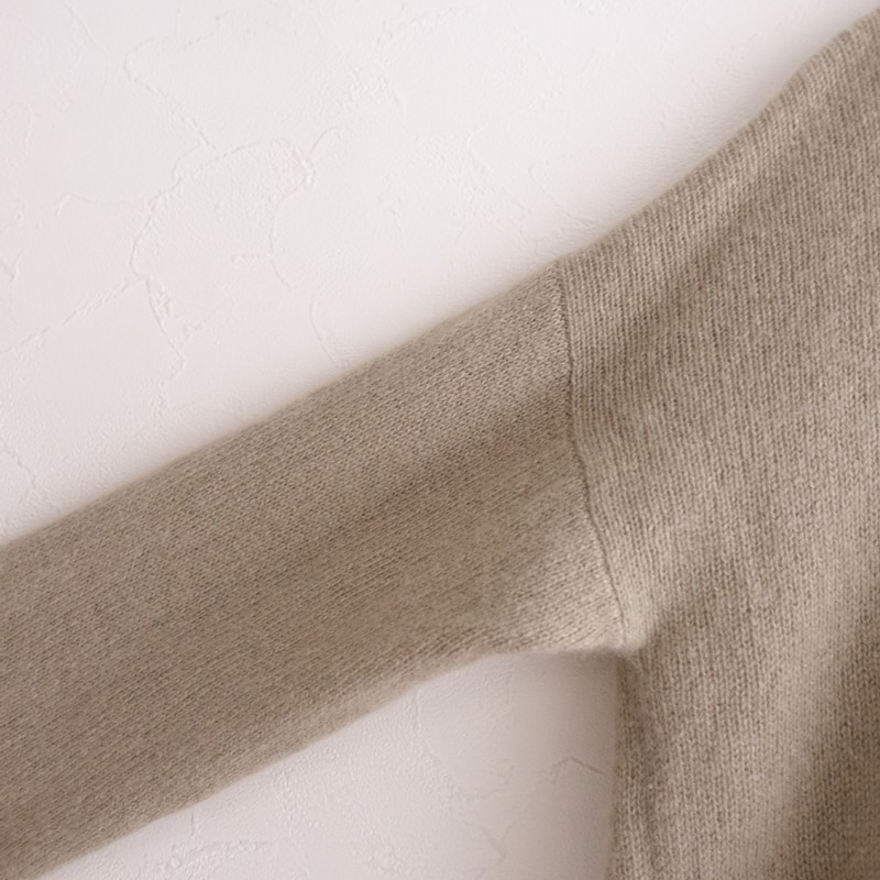 ��2025AW/����/���3.3���ۥ������२���� evam eva cashmere pullover �˥åȥץ륪���С�  M (1-2601-451)��62B62��