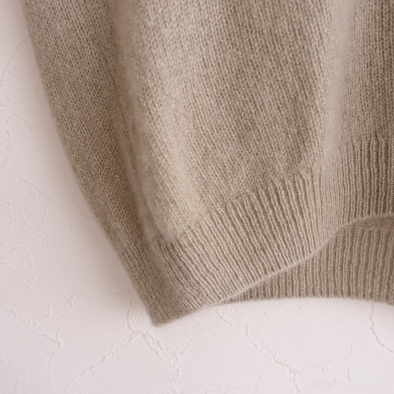 ��2025AW/����/���3.3���ۥ������२���� evam eva cashmere pullover �˥åȥץ륪���С�  M (1-2601-451)��62B62��