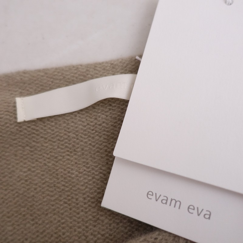 ��2025AW/����/���3.3���ۥ������२���� evam eva cashmere pullover �˥åȥץ륪���С�  M (1-2601-451)��62B62��