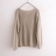 ��2025AW/����/���3.3���ۥ������२���� evam eva cashmere pullover �˥åȥץ륪���С�  M (1-2601-451)��62B62��