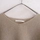 ��2025AW/����/���3.3���ۥ������२���� evam eva cashmere pullover �˥åȥץ륪���С�  M (1-2601-451)��62B62��
