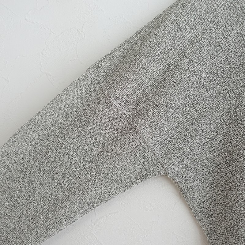 �����2.5����2025SS/�������२���� evam eva paper yarn pullover  M (4-2609-18)��20J62��