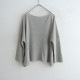 �����2.5����2025SS/�������२���� evam eva paper yarn pullover  M (4-2609-18)��20J62��