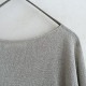 �����2.5����2025SS/�������२���� evam eva paper yarn pullover  M (4-2609-18)��20J62��