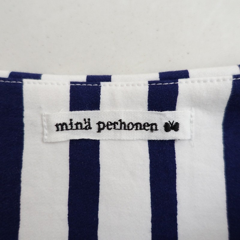 �ߥʥڥ�ۥͥ� mina perhonen finger stripe΢�ӥץ륪���С�  38 (2-2505-450)��51F52��