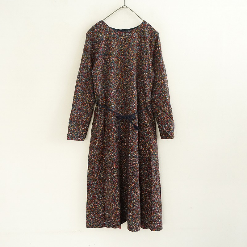 パラスパレス 長袖ロングワンピース 総柄 小花柄 サイズ2 楽天市場】花柄ワンピース フラワープリント フレアワンピ カジュアル