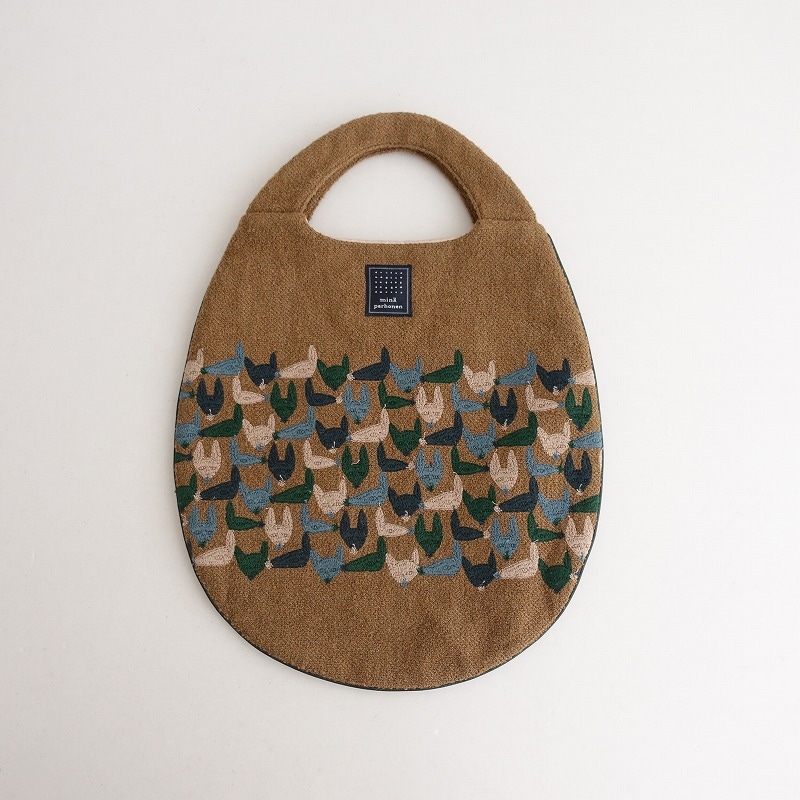 ミナペルホネン mina perhonen repoエッグバッグ (ba11-2405-97  