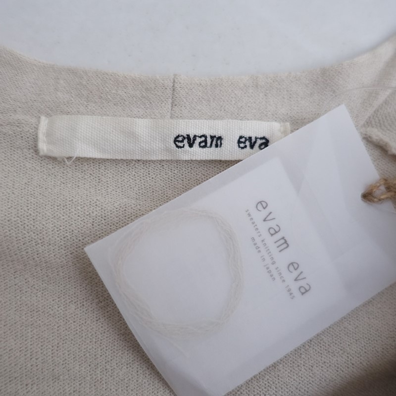 �����2.7���ۥ������२���� evam eva cotton ramie robe �˥åȥ�����  M (25-2603-254)��80D62��