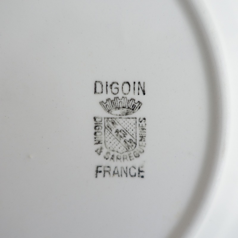 ڥե󥹥ƥۥǥ󥵥륰ߥ DIGOIN  SARREGUEMINES  ץ졼24cm   (wa84-2508-74)01I52