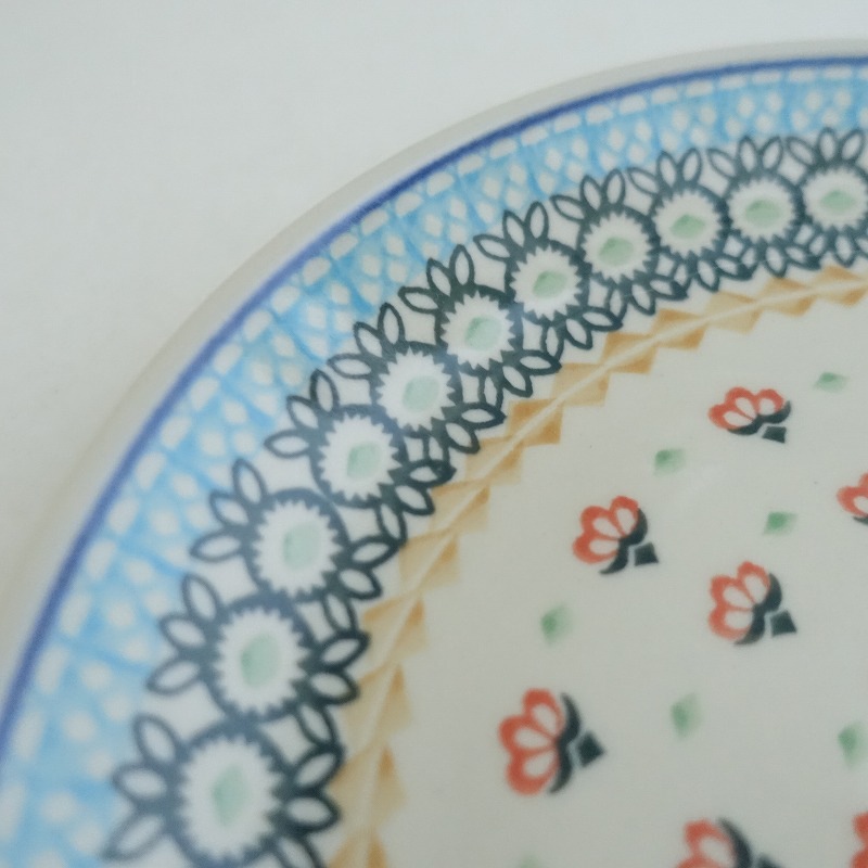 ʡۥݡåݥ꡼ Polish Pottery ץ졼 23cm   (wa87-2501-68)80B52