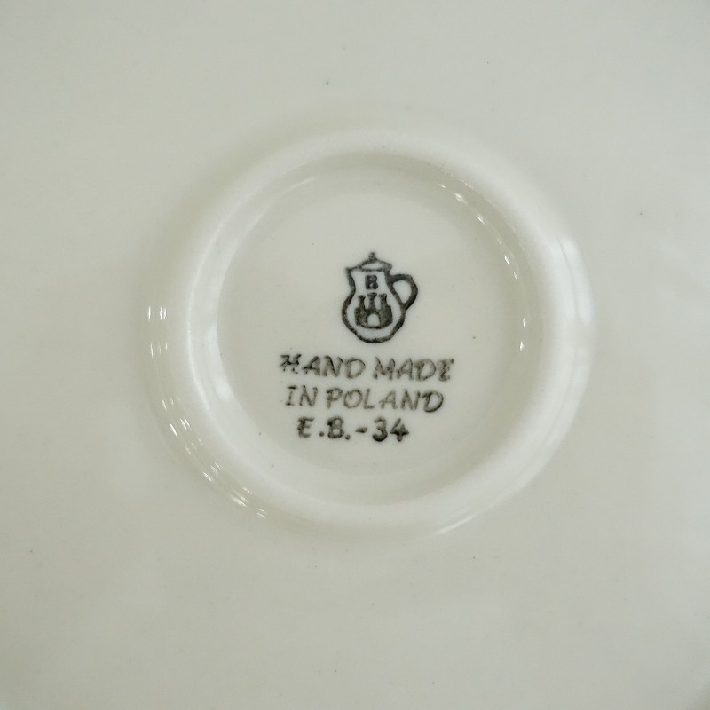 ʡۥݡåݥ꡼ Polish Pottery ץ졼 23cm   (wa87-2501-68)80B52