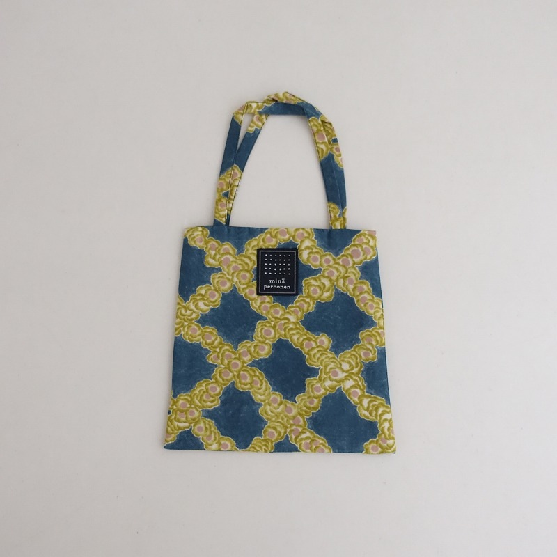 未使用】ミナペルホネン mina perhonen petal check mini bag ミニ  