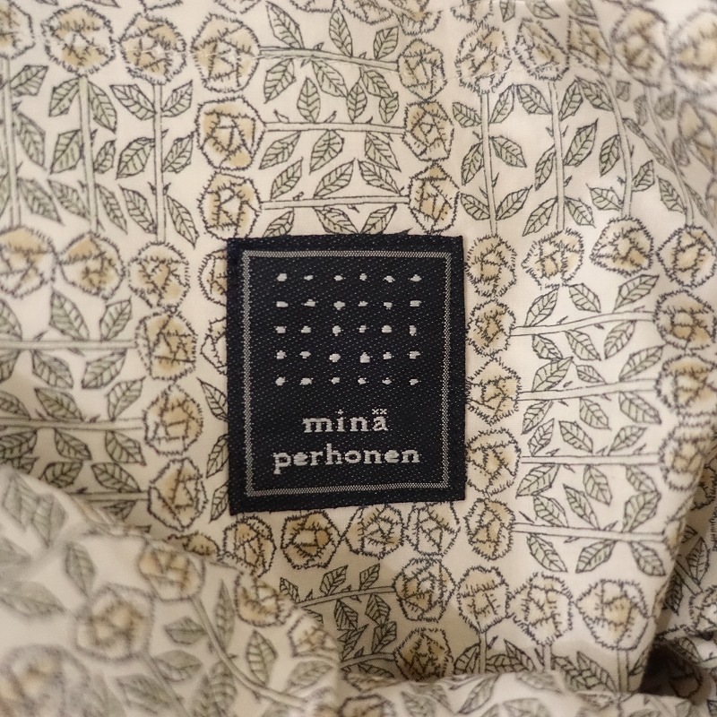 2023SS/定価4.4万】ミナペルホネン mina perhonen tambourine focaccia 