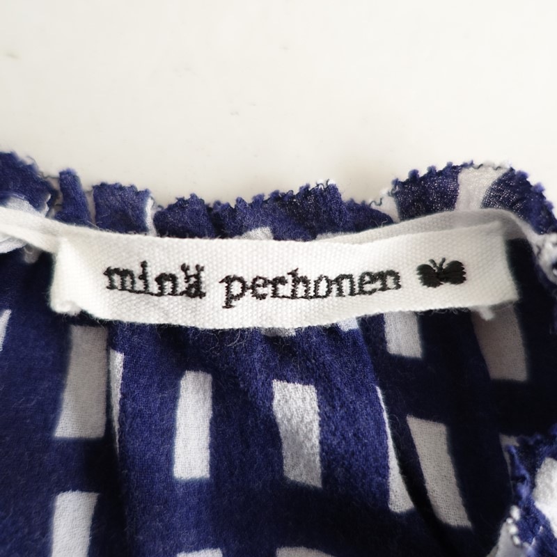 �ߥʥڥ�ۥͥ� mina perhonen sora check���㥶���ͥå��ץ륪���С��֥饦��  36 (2-2512-419)��71A62��