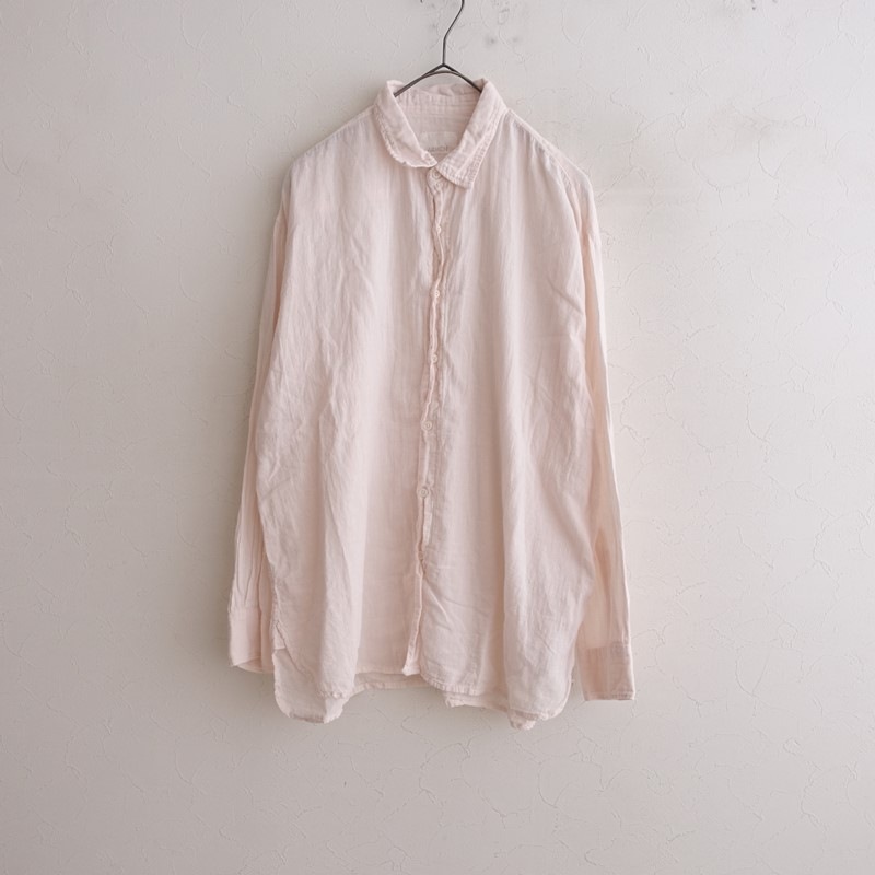 ��2026SS/���2.8���ۥ������ ARMEN 30sGAUZEGAUZE OVERDYE UTILITY COLLAR SHIRT  2 (k5-2608-5)��03H62��