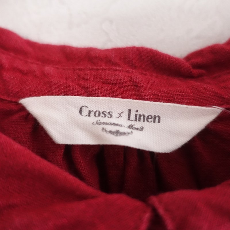 ��������ͥ󥵥ޥ󥵥⥹�⥹ Cross��Linen Samansa Mos2 ��ͥ�ե��֥饦��  F (25-2605-116)��92E62��