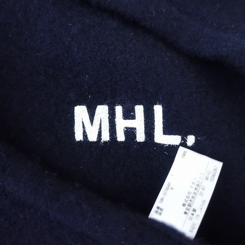 ޡåȥϥ MHL. WOOL BERET   (ha7-2508-28)52H52