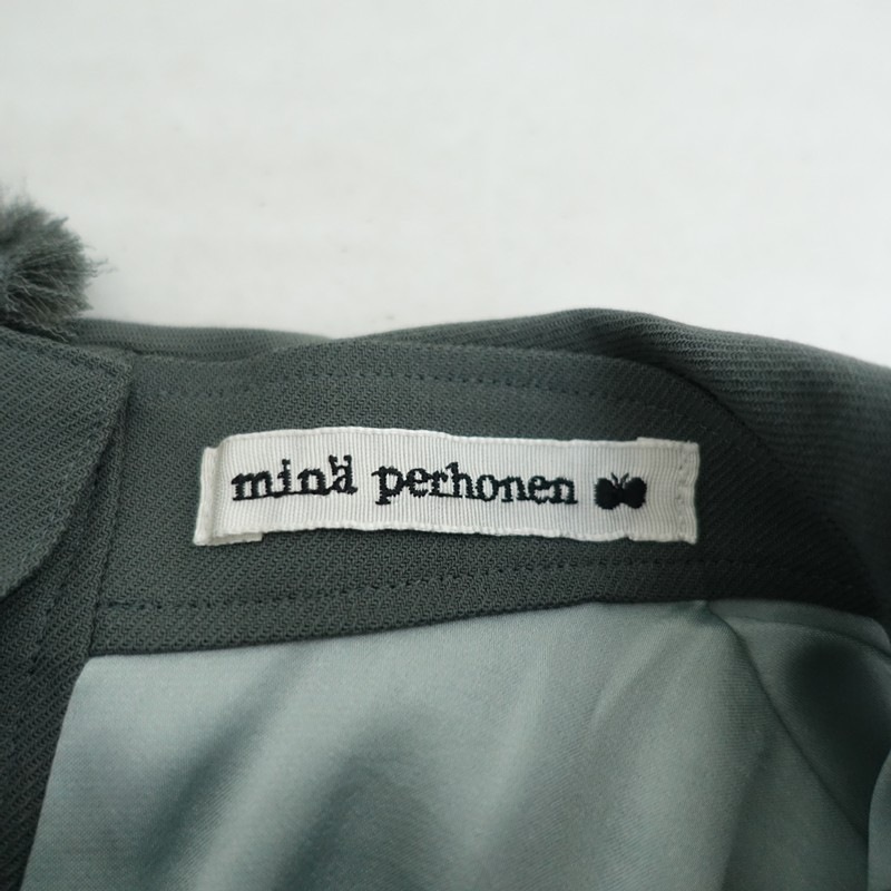 ��̤����/2025AW/���5.7���ۥߥʥڥ�ۥͥ� mina perhonen relaxante�ե�󥸥��顼������֥饦��  40-42 (2-2601-19)��52A62��