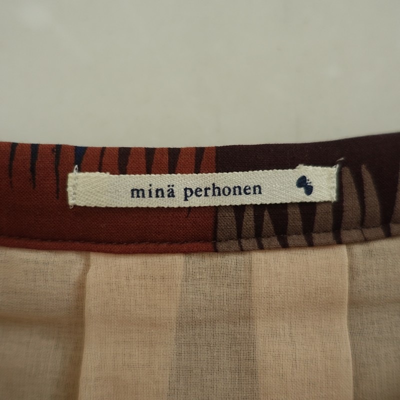 �ߥʥڥ�ۥͥ� mina perhonen fringe ������ץ��ȥץ꡼�ĥ�������  1 (sk33-2511-425)��91L52��