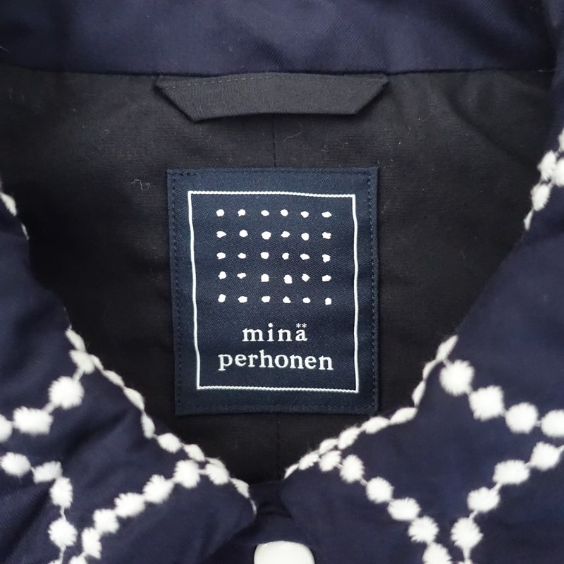 ��2025AW/���9.9���ۥߥʥڥ�ۥͥ� mina perhonen tambourine����ƥ��󥰻ɤ��夦���㥱�å�  38 (jk27-2603-20)��50D62��