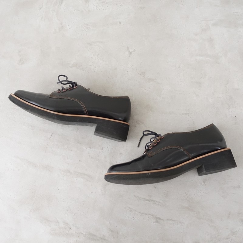�����3���ۥ��Х� LANVIN �졼�����åץ��塼�� 23.5/23.5  23.5 (sh10-2603-134)��51D62��