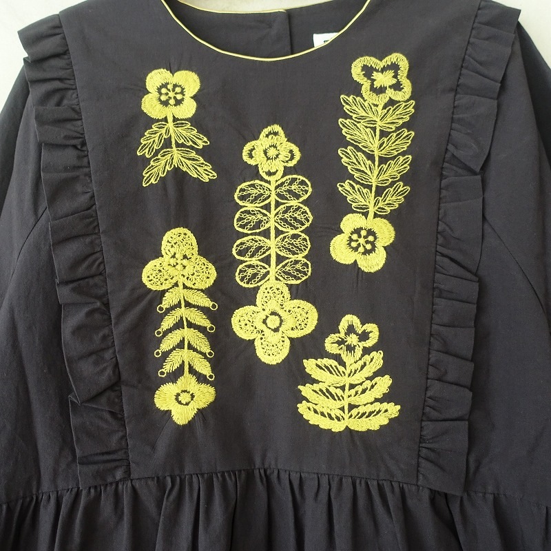 ������/��ǥ�����/����˥�/2025/AW/���4.4���ۥߥʥڥ�ۥͥ� mina perhonen swing garden �ɽ��ɥ쥹���ԡ���  160 (33-2508-493)��02I52��