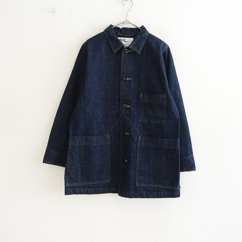 マーガレットハウエル MHL. CANTON DENIM BLOUSON デニムブルゾン 34