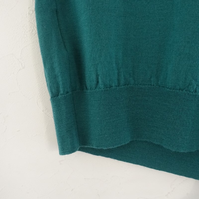 ����󥹥�ɥ졼 JOHN SMEDLEY �����ȥ�ͥå����Υ�����ϥ��������˥åȥ�������  S (2-2511-59)��50L52��